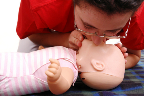 Here Is How To Perform CPR On A Young Child rescue breathing